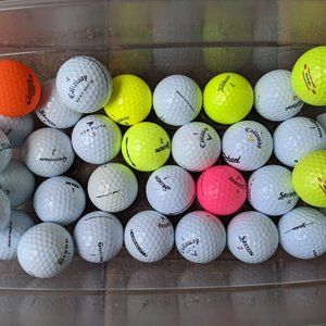30 mixed AAA golf balls Titleist, TaylorMade, Callaway, Srixon, Nitro B